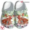 Deer Mom Hug Baby Deer Flower Shoes – Deer Grandma Shoes Croc Clogs, Unique Gift From  Vesles2014S