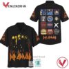 Def Leppard Album Covers Hawaiian Shirt, Best Gift For Music Lovers Vesles2014S