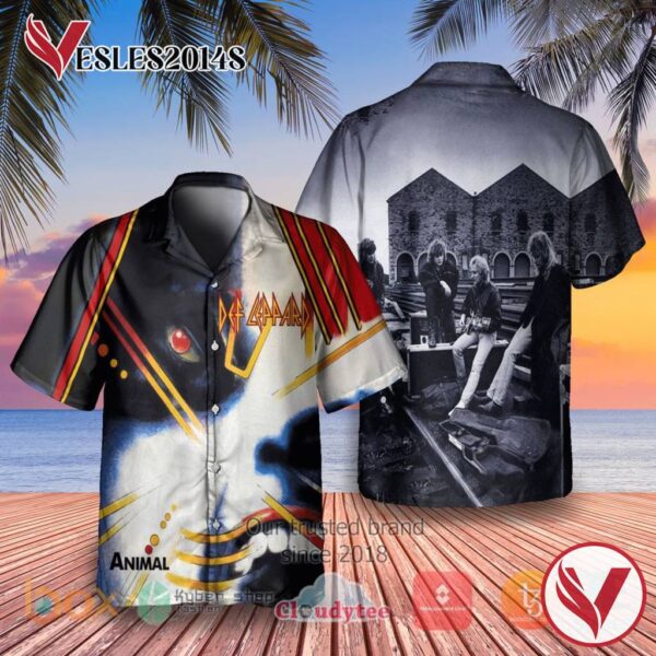 Def Leppard Animal Album Hawaiian Shirt, Best Gift For Music Lovers Vesles2014S