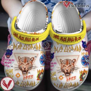 Def Leppard Music Crocs Crocband Clogs Shoes, Unique Gifts For Fans Style 1 - Vesles2014S