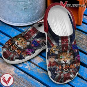 Def Leppard Music Crocs Crocband Clogs Shoes, Unique Gifts For Fans Style 2 - Vesles2014S 3