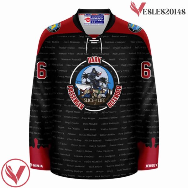 Defender Dexter Dark Passenger Morgan Hockey Jersey - Vesles2014S 2