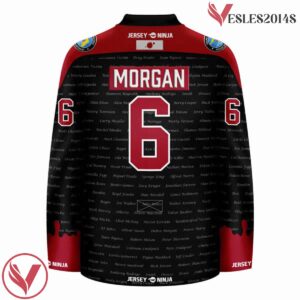 Defender Dexter Dark Passenger Morgan Hockey Jersey - Vesles2014S 3