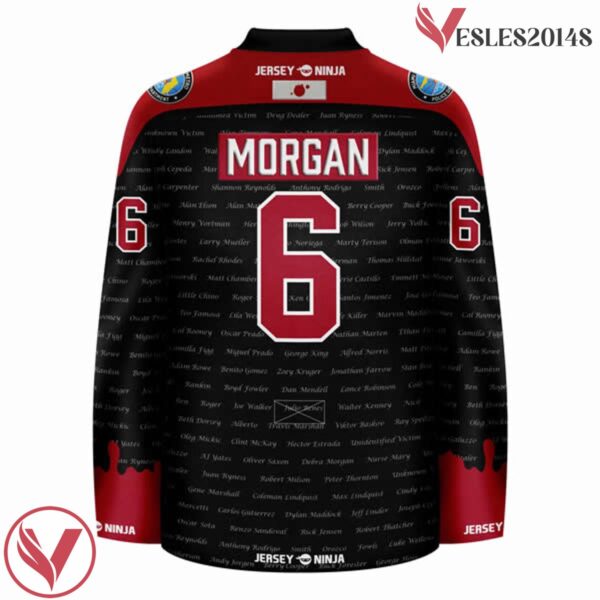 Defender Dexter Dark Passenger Morgan Hockey Jersey - Vesles2014S 3