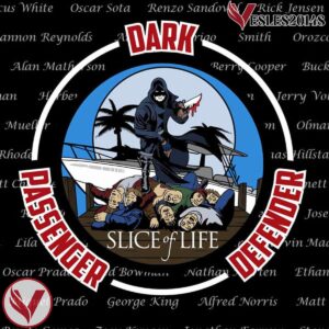 Defender Dexter Dark Passenger Morgan Hockey Jersey - Vesles2014S 4