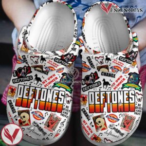 Deftones Music Crocs Crocband Clogs Shoes, Unique Gifts For Fans Style 2 - Vesles2014S