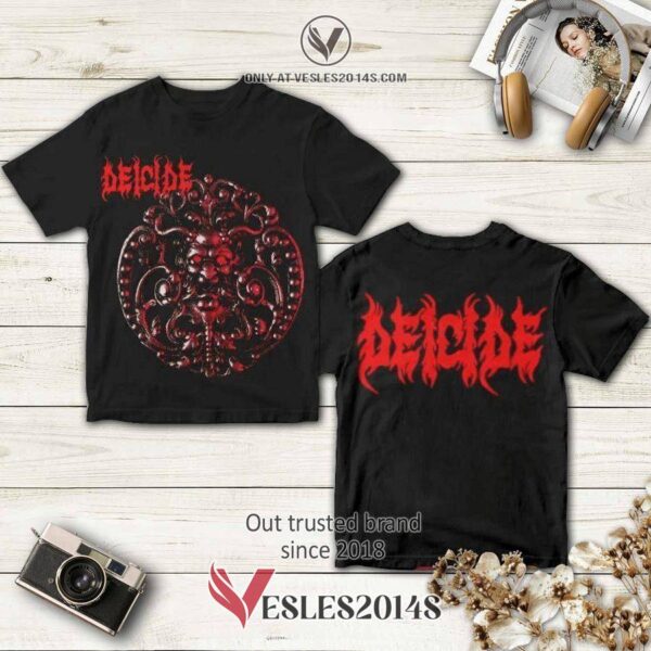 Deicide 1990 Album 3D T-Shirt, Perfect Gifts For Music Lovers - Vesles2014S