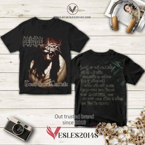Deicide Band Scars Of The Crucifix Album 3D T-Shirt, Perfect Gifts For Music Lovers - Vesles2014S