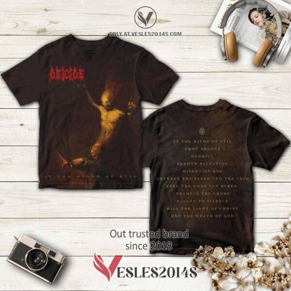 Deicide In the Minds of Evil Album 3D Shirt, Perfect Gifts For Music Lovers - Vesles2014S