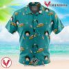 Deku My Hero Academia Hawaiian Button Up Shirt, Perfect Gifts For Anime Lovers - Vesles2014S