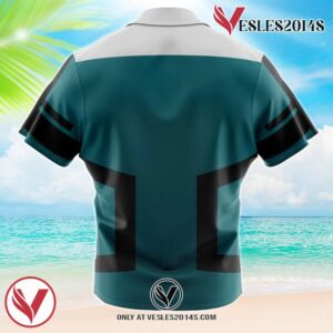 Deku My Hero Academia Hawaiian Button Up Shirt, Perfect Gifts For Anime Lovers - Vesles2014S mqY 1
