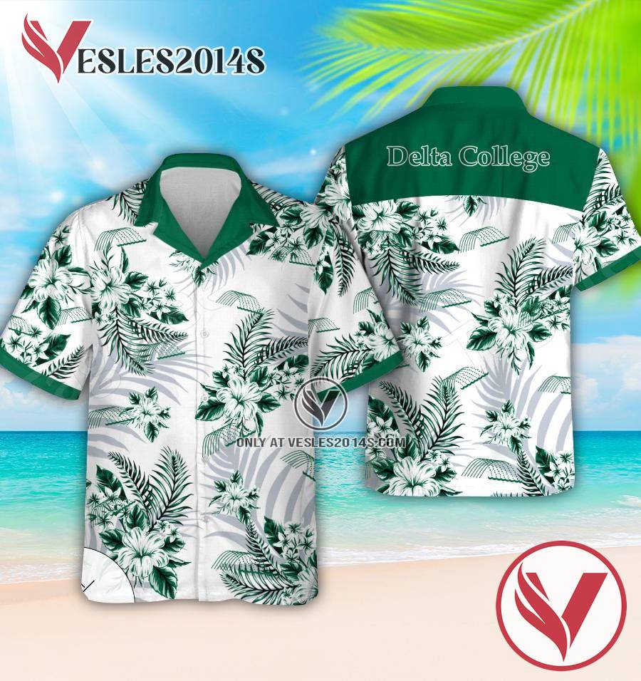 Delta College Summer Beach Shirts, Men Shorts, Perfect Gifts Idea In Holiday - Vesles2014S 1