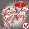 Delta Sigma Theta Red Tropical Floral White Hawaiian Shirt, Unique Gifts For Friends - Vesles2014S 1