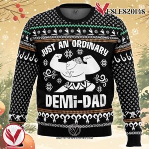 Demi Dad Moana Ugly Christmas Sweater, Unique Christmas Gift For Fans - Vesles2014S