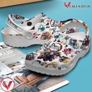 Demon Slayer Anime Cartoon Premium Crocs Crocband Clogs Shoes Comfortable For Men Women and Kids, Unique Gift From Vesles2014S 3
