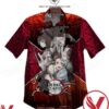 Demon Slayer Kimetsu No Yaiba Red Hawaiian Shirt, Unique Gifts For Friends - Vesles2014S 1