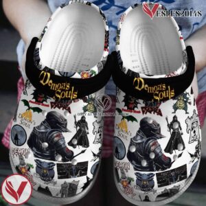 Demon’s Souls Game Crocs Crocband Clogs Shoes Comfortable For Men Women and Kids, Unique Gift From  Vesles2014S