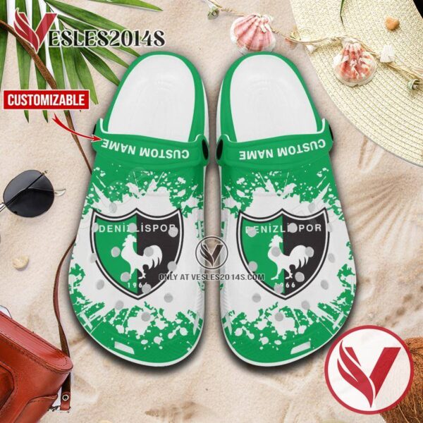 Denizlispor Crocs Clogs, Unique Footwear For Fans 1