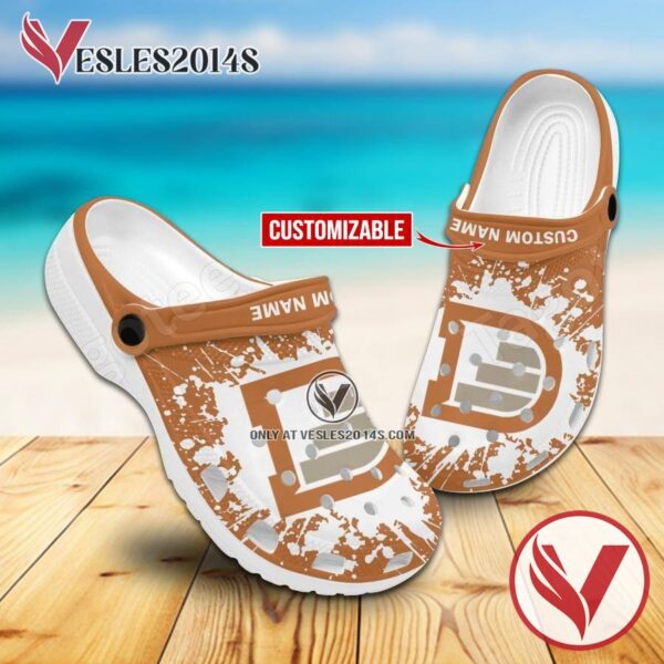 Denmark College Custom Crocs Clogs, Unique Footwear For Fans