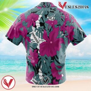 Dennis Nedry Jurassic Park Movie Hawaiian Button Up Shirt, Perfect Gifts For Anime Lovers - Vesles2014S 1