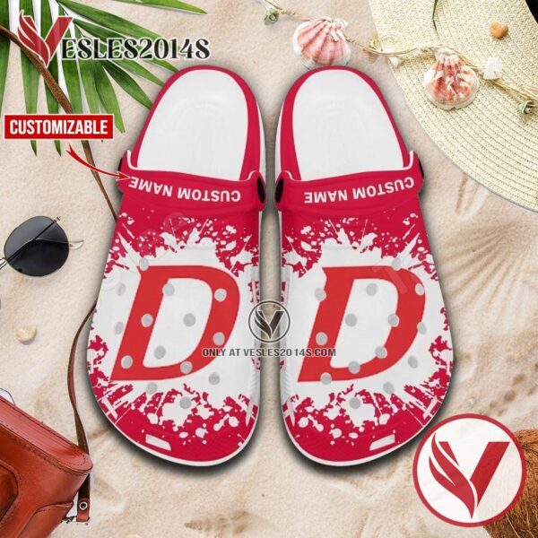 Denso Japan Logo Crocs Clogs, Unique Footwear For Fans 1
