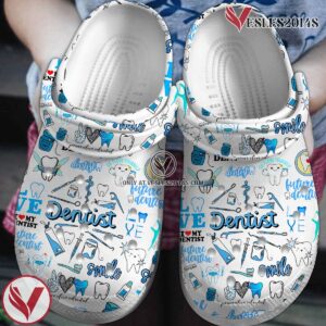 Dentist Crocs Crocband Clogs Shoes Comfortable For Men Women and Kids, Unique Gift From  Vesles2014S