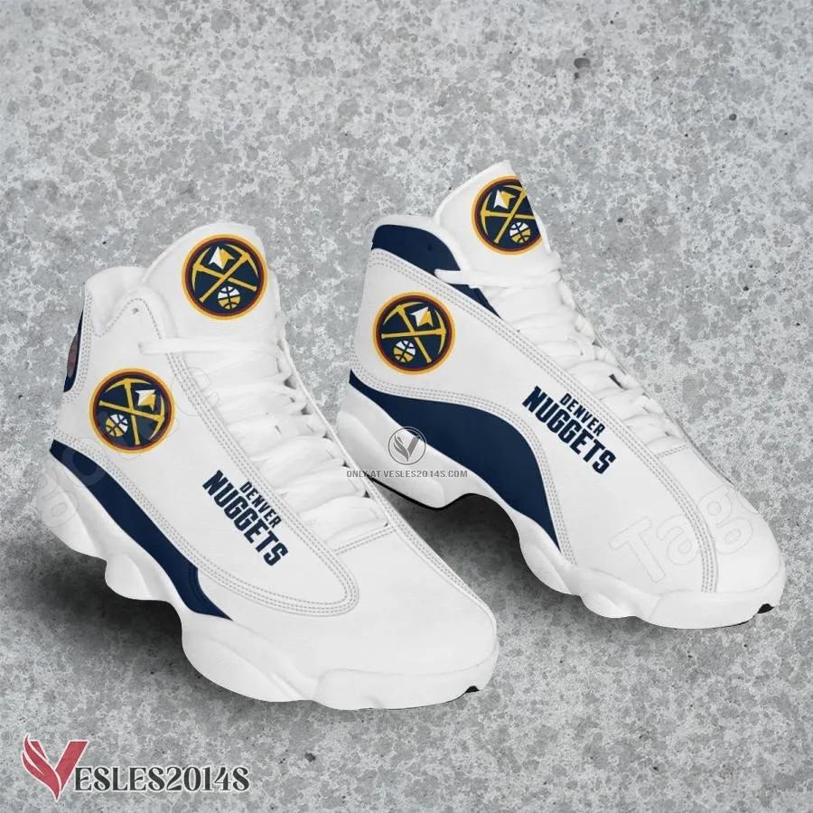 Denver Nuggets Air Jordan 13 Shoes, Best Sneaker Gifts For Fans - Vesles2014s 1