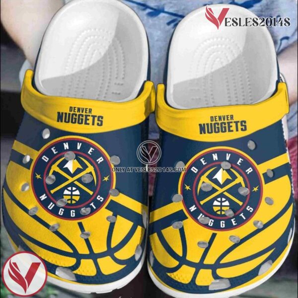 Denver Nuggets Basketball Club Crocband Clogs Comfortable Shoes Crocs For Men Women, Unique Gift From  Vesles2014S