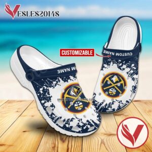 Denver Nuggets Crocs Clogs, Unique Footwear For Fans