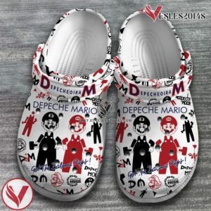 Depeche Mode Band Crocs Clogs Crocband Shoes Comfortable for men women, Unique Gift From Vesles2014S 2