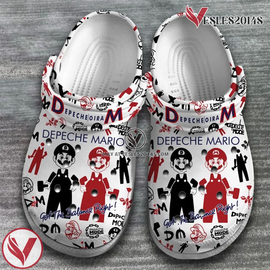 Depeche Mode Band Crocs Clogs Crocband Shoes Comfortable for men women, Unique Gift From Vesles2014S 2