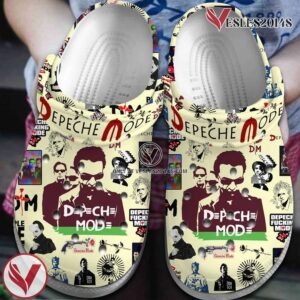 Depeche Mode Band Crocs Crocband Clogs Comfortable Shoes for men women, Unique Gift From  Vesles2014S