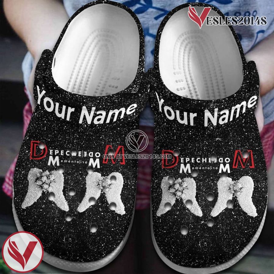 Depeche Mode Band Crocs Crocband Clogs Shoes Comfortable for men women, Unique Gift From Vesles2014S