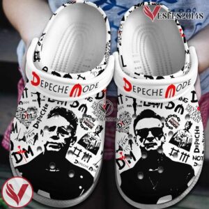 Depeche Mode Band Crocs Crocband Comfortable Clogs Shoes for men women, Unique Gift From  Vesles2014S