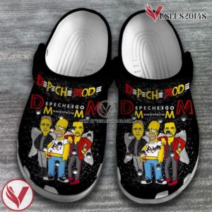 Depeche Mode Band Crocs Crocband Comfortable Shoes Clogs for men women, Unique Gift From Vesles2014S 2