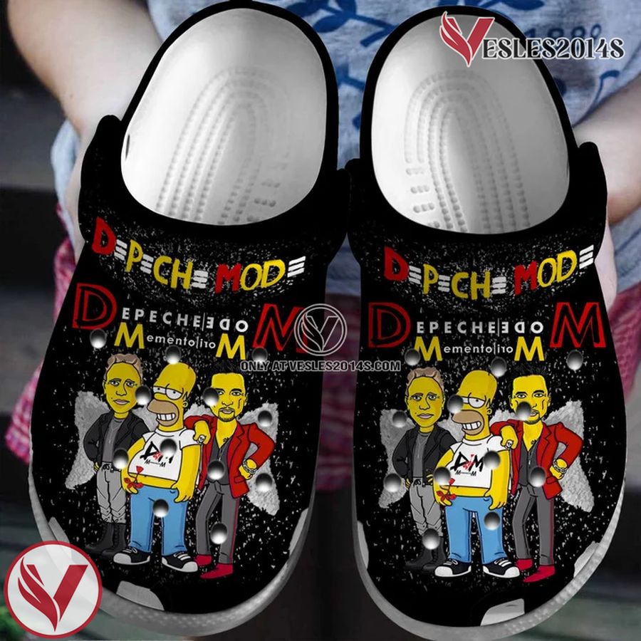 Depeche Mode Band Crocs Crocband Comfortable Shoes Clogs for men women, Unique Gift From Vesles2014S