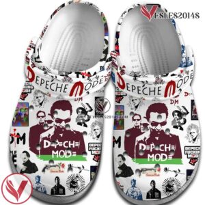 Depeche Mode Band Crocs Crocband Shoes Clogs Comfortable for men women, Unique Gift From Vesles2014S 2