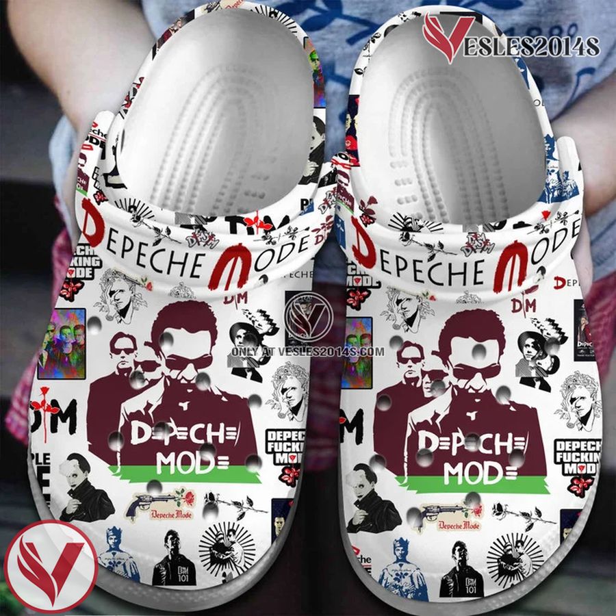 Depeche Mode Band Crocs Crocband Shoes Clogs Comfortable for men women, Unique Gift From Vesles2014S