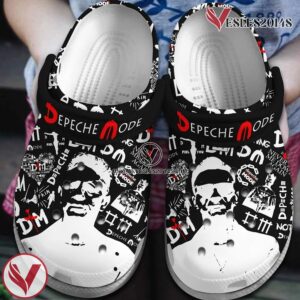 Depeche Mode Band Crocs Crocband Shoes Comfortable Clogs for men women, Unique Gift From  Vesles2014S