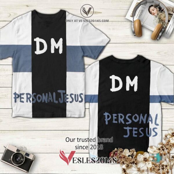 Depeche Mode Band Personal Jesus Album 3D T-Shirt, Unique Gifts For Music Lovers - Vesles2014S