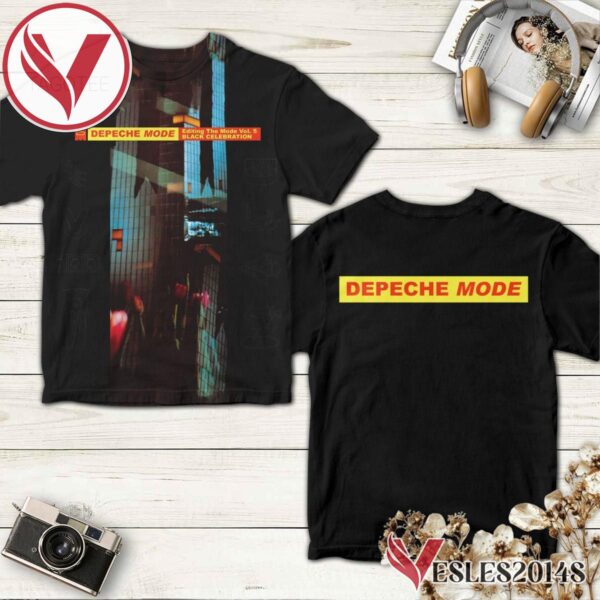 Depeche Mode Black Celebration Album Cover Shirt, Perfect Gifts For Music Lovers - Vesles2014S