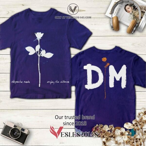Depeche Mode-Enjoy the Silence Album 3D Shirt, Unique Gifts For Music Lovers - Vesles2014S