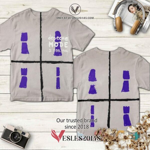 Depeche Mode-I Feel You Album 3D Shirt, Unique Gifts For Music Lovers - Vesles2014S