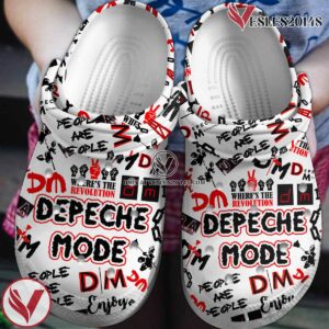 Depeche Mode Music Crocs Crocband Clogs Shoes, Unique Gifts For Fans Style 2 - Vesles2014S