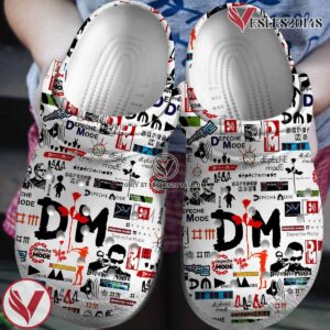 Depeche Mode Music Crocs Crocband Clogs Shoes, Unique Gifts For Fans Style 7 - Vesles2014S
