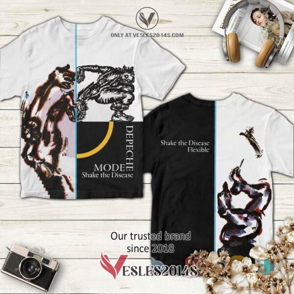 Depeche Mode-Shake the Disease Album 3D Shirt, Unique Gifts For Music Lovers - Vesles2014S
