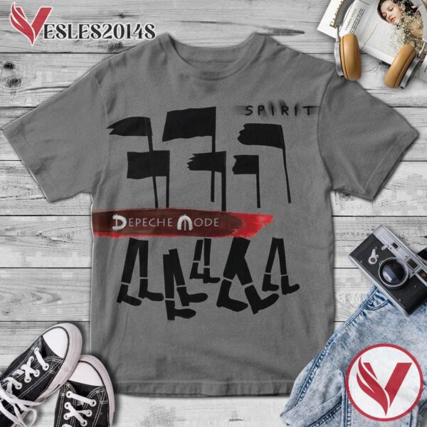 Depeche Mode Spirit Album Cover Shirt, Perfect Gifts For Music Lovers - Vesles2014S
