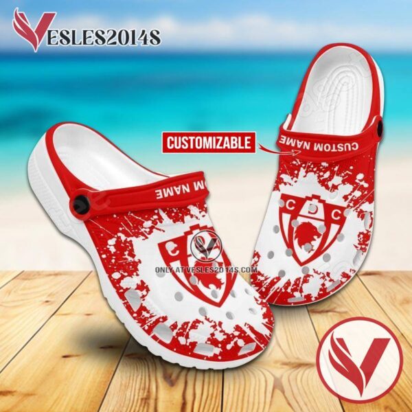 Deportes Copiapo Custom Name Crocs Clogs, Unique Footwear For Fans