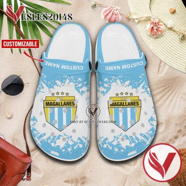 Deportes Magallanes Custom Name Crocs Clogs, Unique Footwear For Fans 1