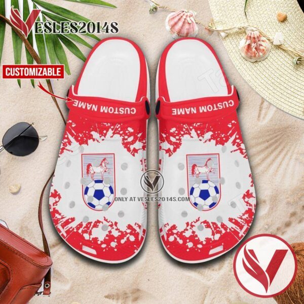 Deportes Melipilla Custom Name Crocs Clogs, Unique Footwear For Fans 1